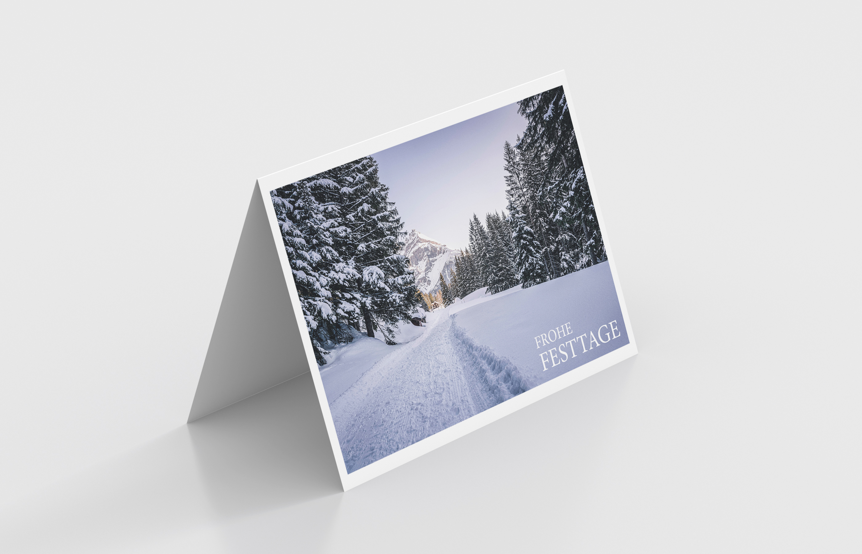 Weihnachtskarte 005 Mockup