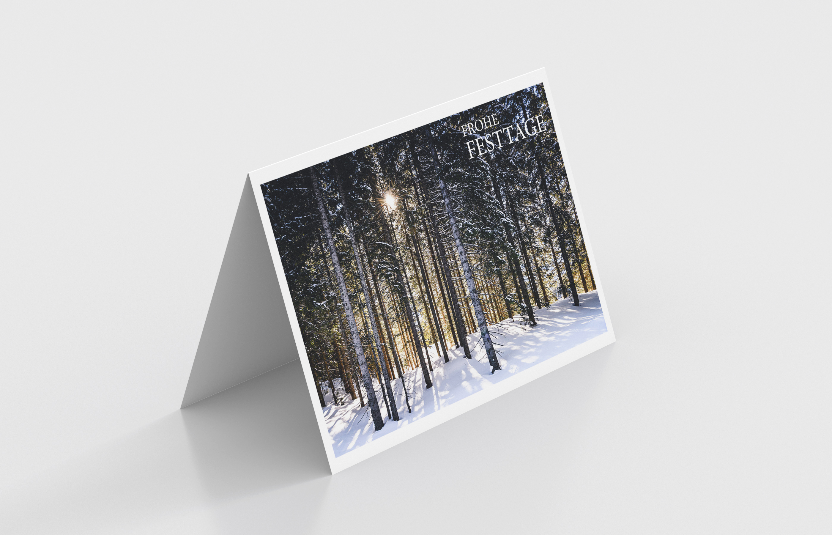 Weihnachtskarte 006 Mockup